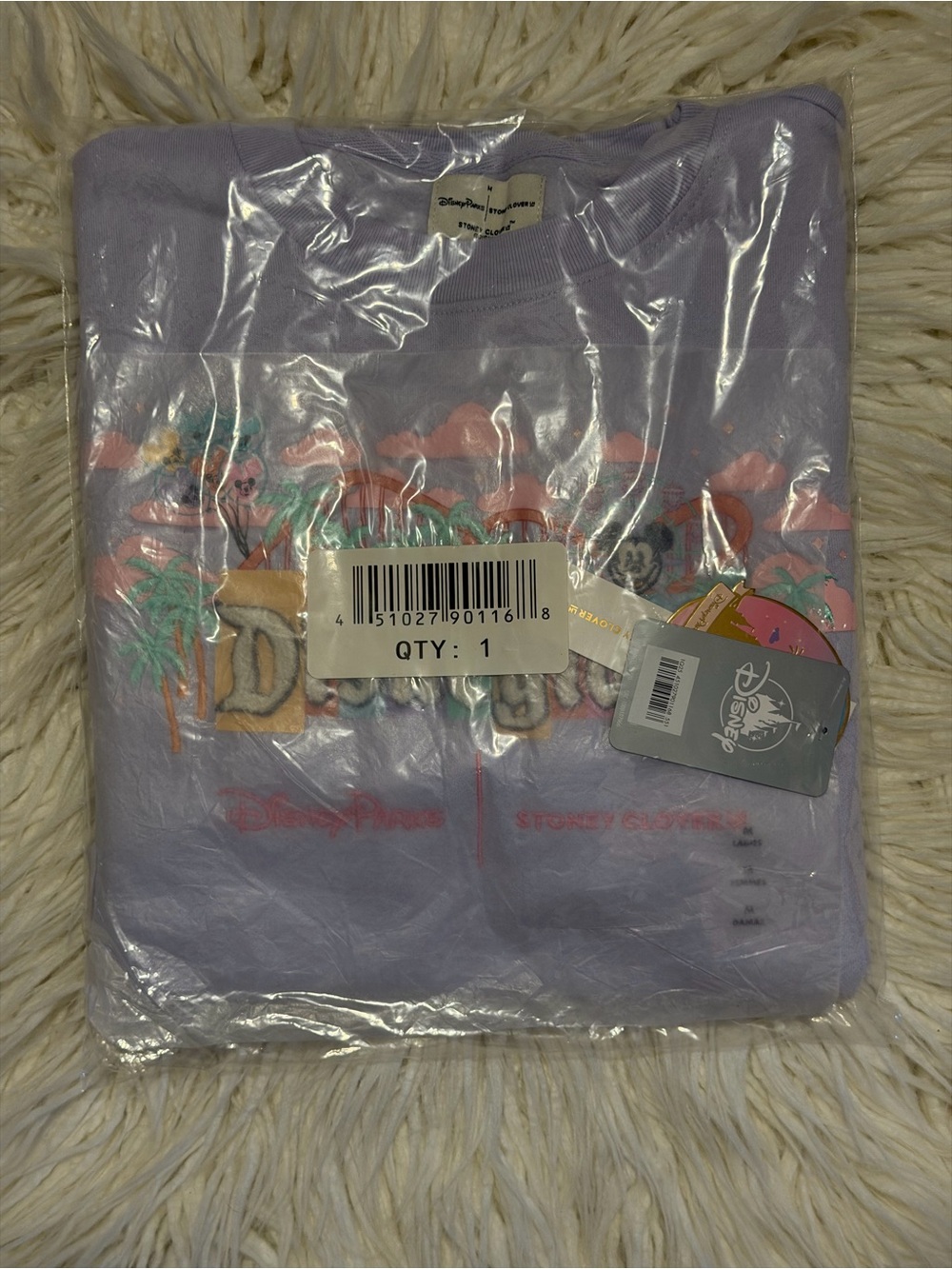 Stoney Clover Lane x Disney Parks Disneyland Purple Marquee Sweatshirt